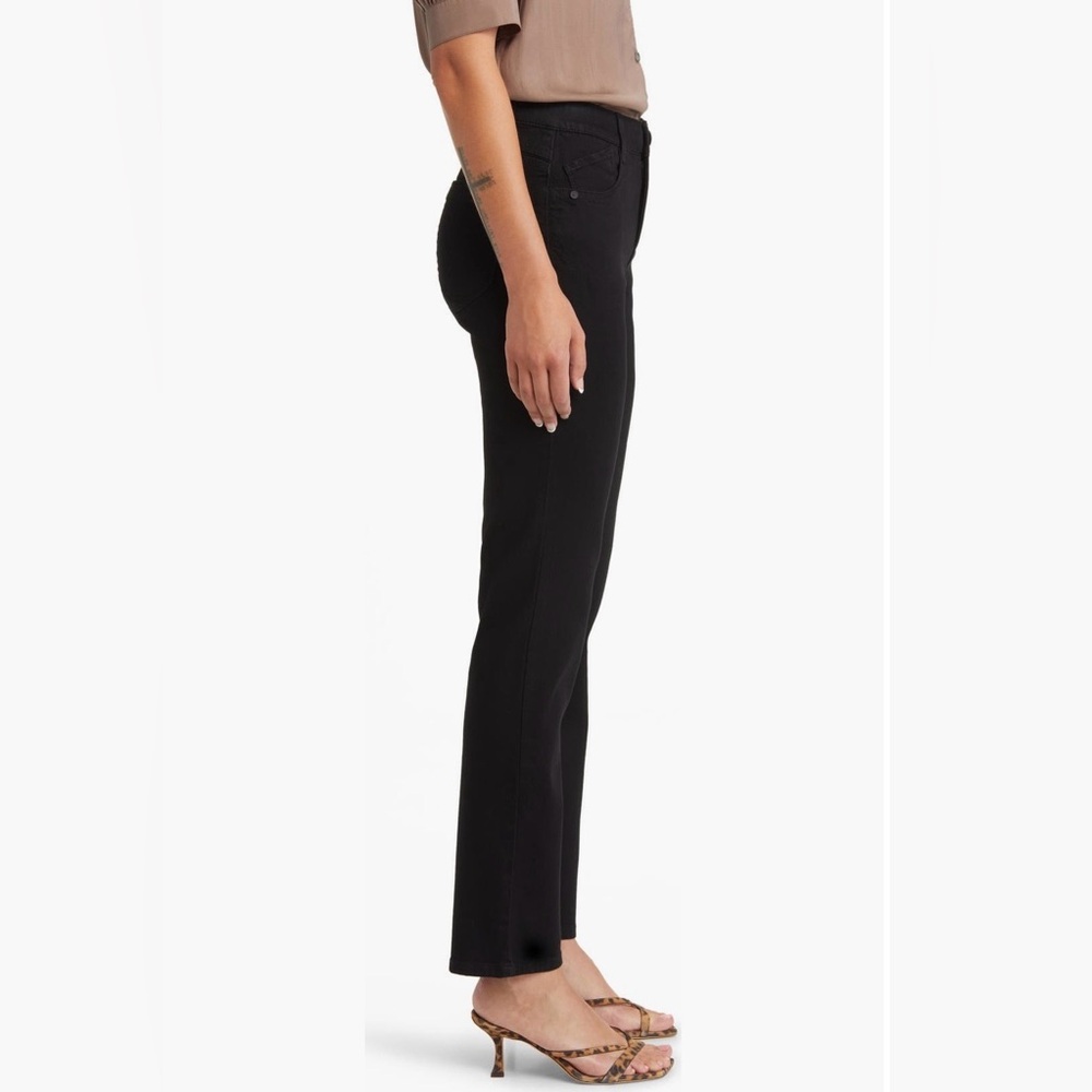 Wit & Wisdom Black Straight Leg Jeans